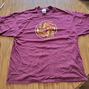 Vintage 2001 Incubus Rock Band Koi Fish Graphic T-Shirt XL Brandon Boyd Artwork